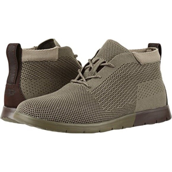 This is a pair of UGG Freamon Hyperweave 2.0 Chukka boots Men’s 10 Burnt Olive - Picture 1 of 16